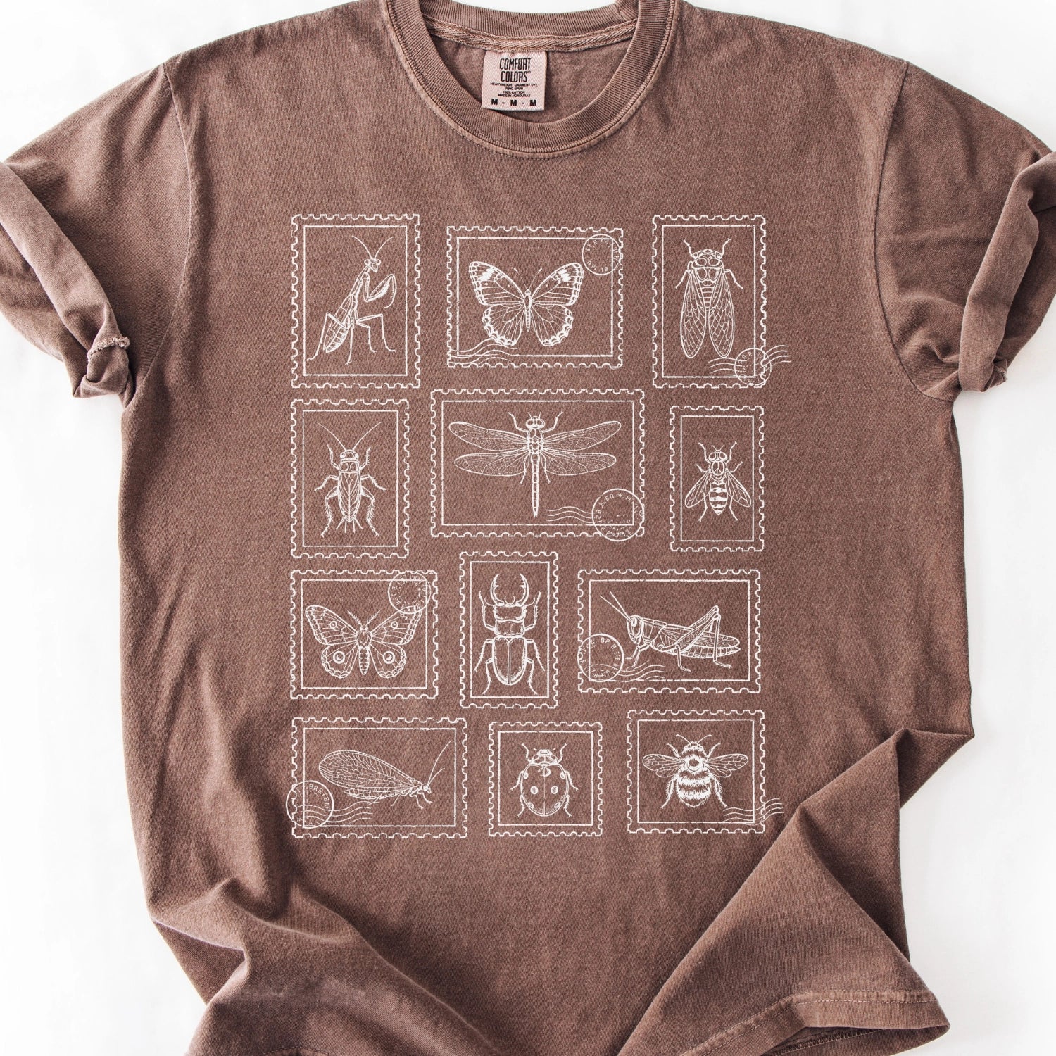 Bug Stamp Collage T-Shirt