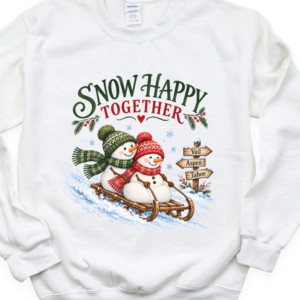 Snow Happy Together Sweatshirt