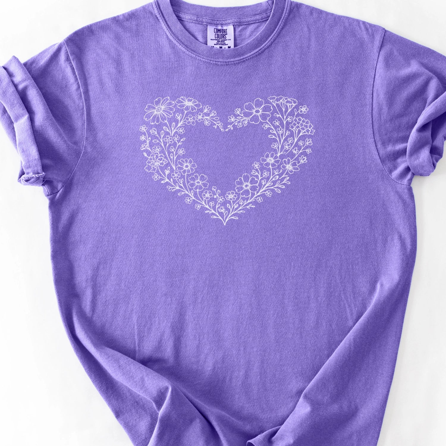 Floral Heart T-shirt