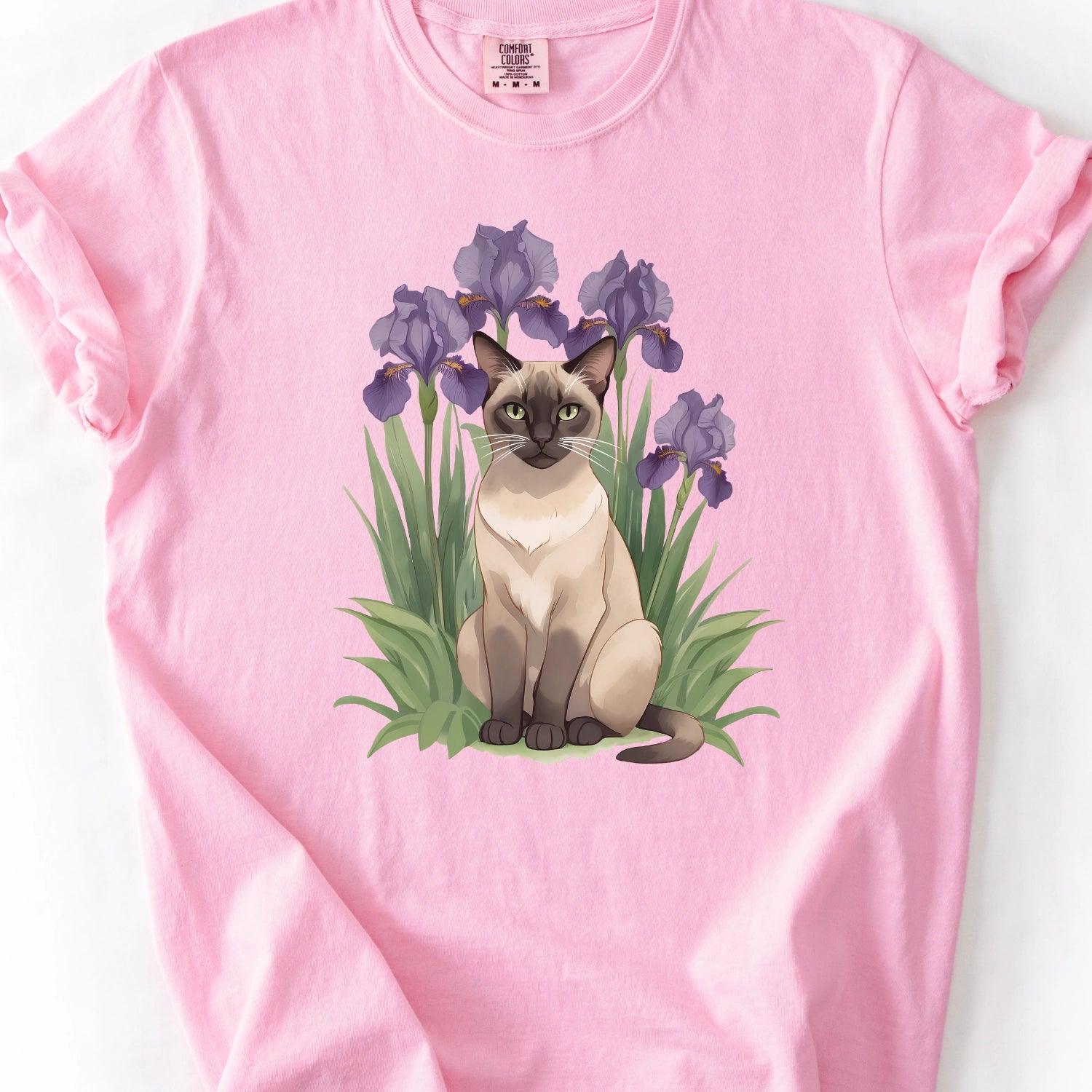 Floral Cat T-Shirt