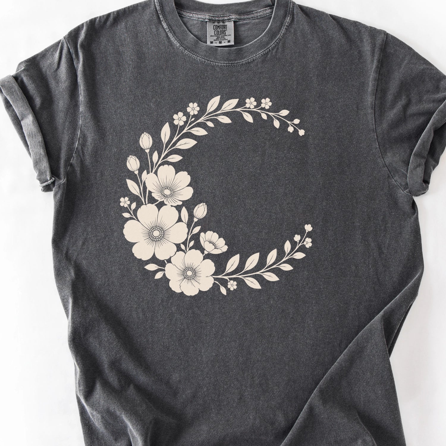 Floral Moon T-Shirt