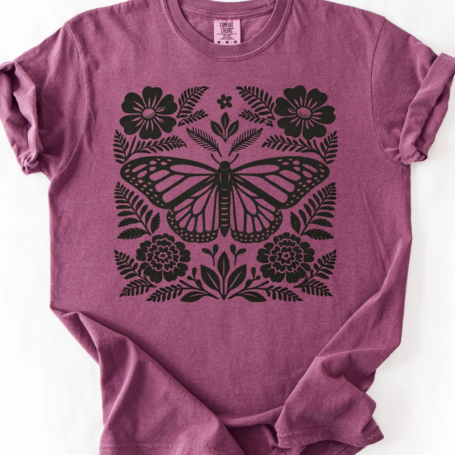 Butterfly Stencil T-shirt