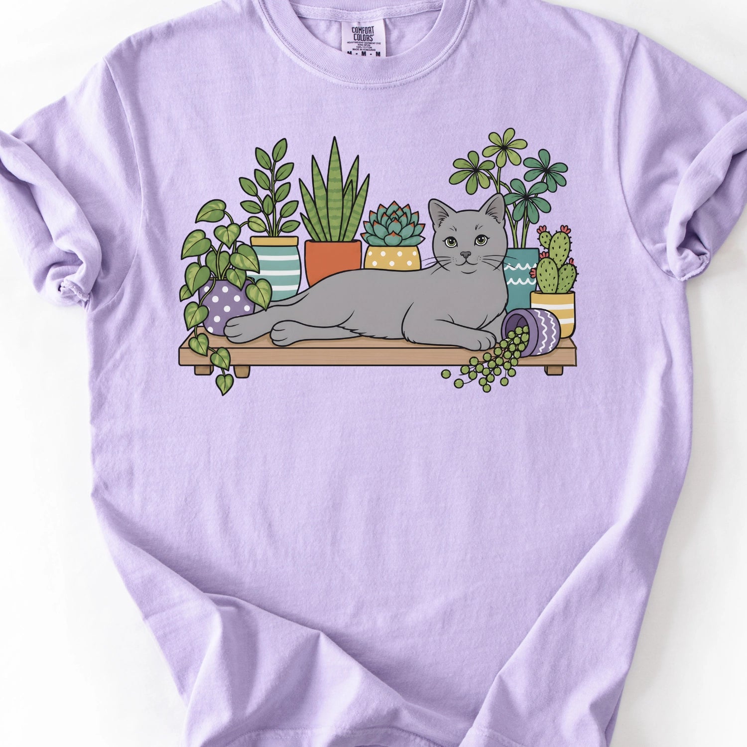 Grey Cat T-Shirt