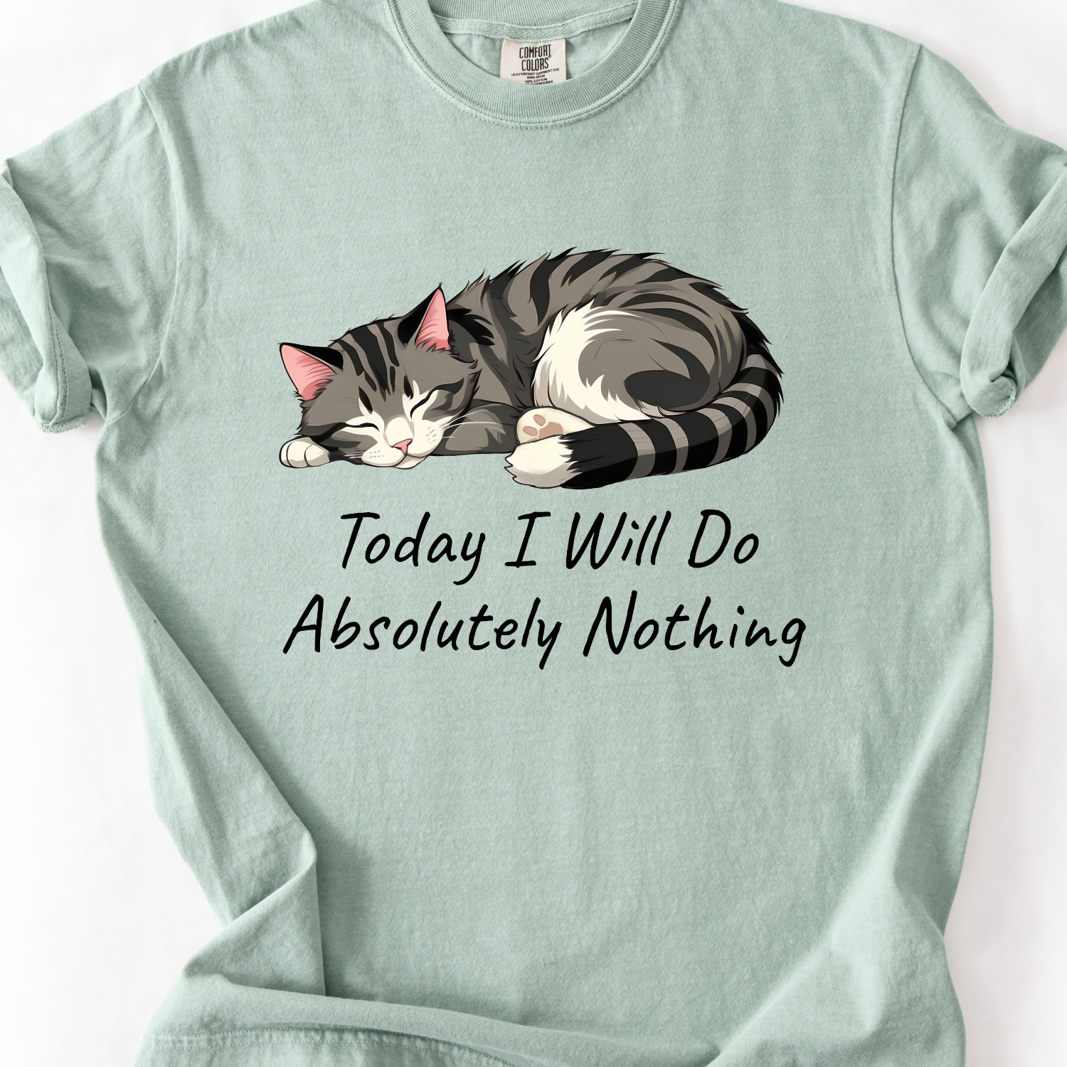 Sleeping Cat T-Shirt