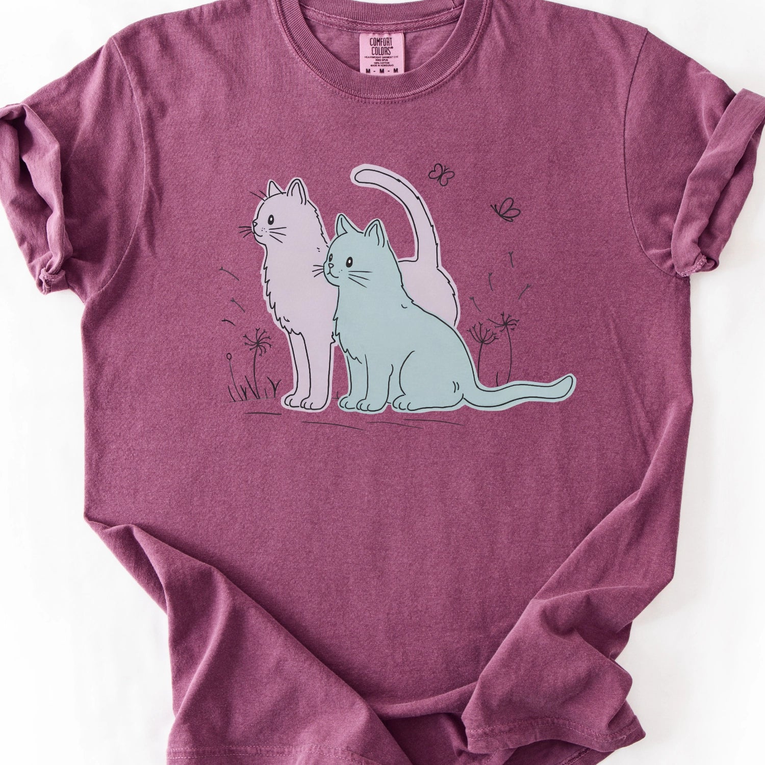 Pastel Cats T-shirt
