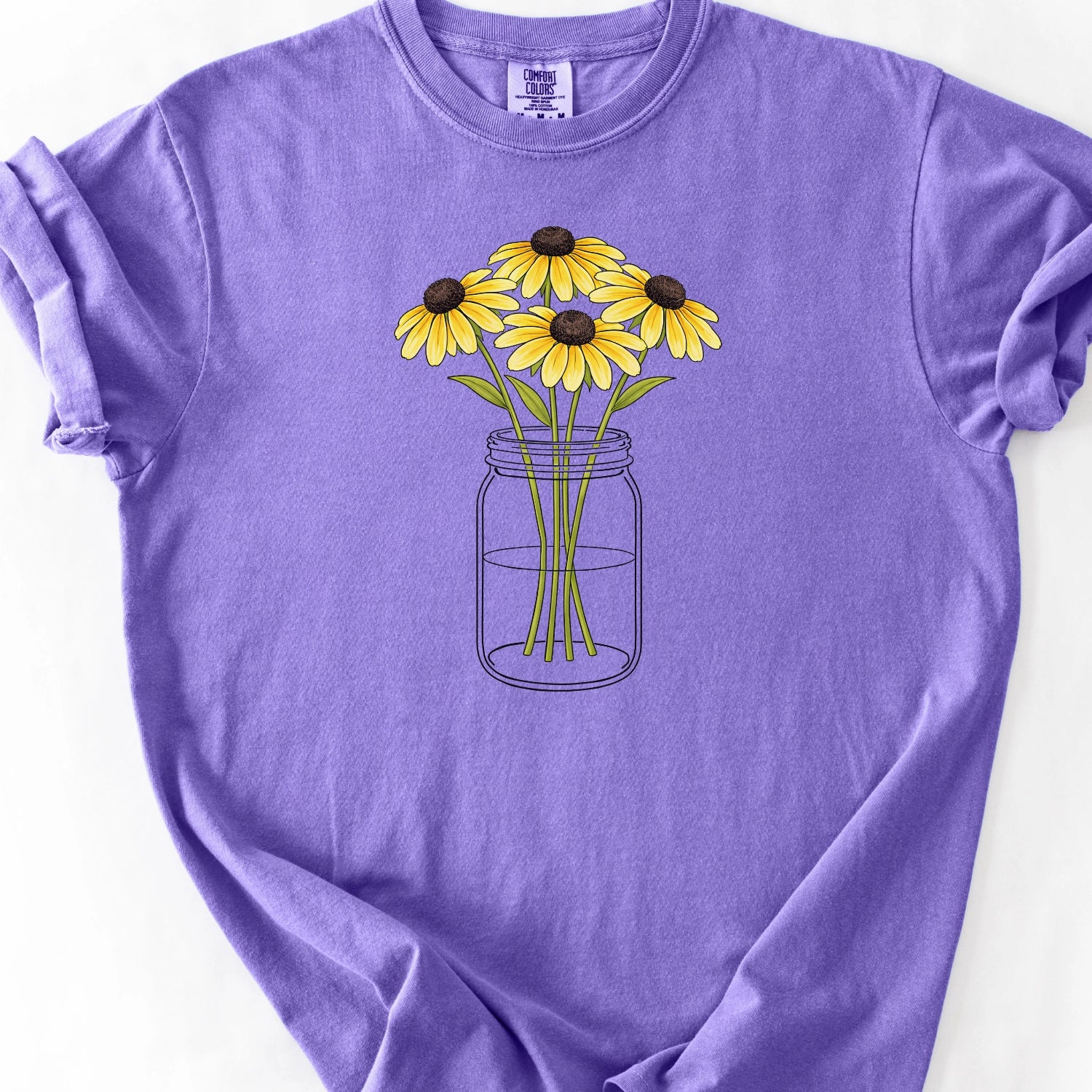 Floral Black Eyed Susan T-Shirt