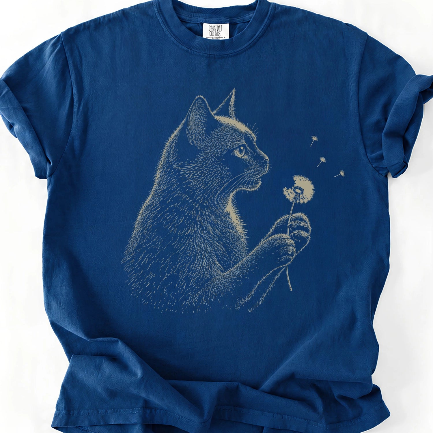 Cat Blowing Wishes T-Shirt
