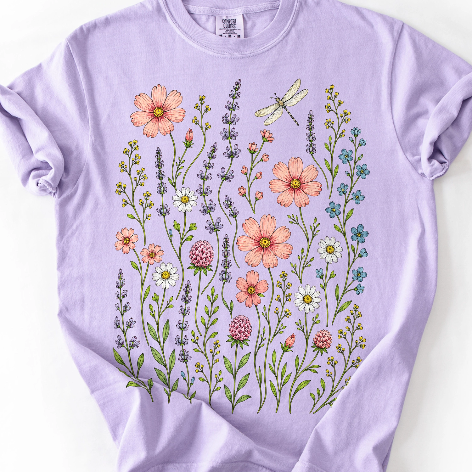 Garden Flowers Collage T-Shirt