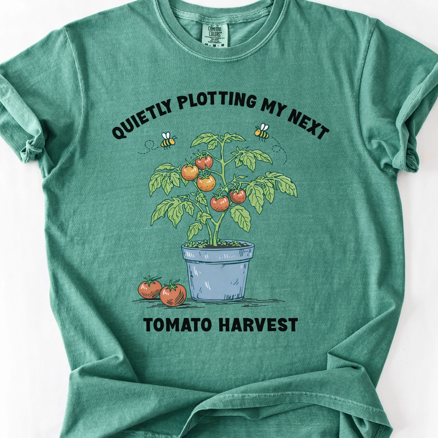 Quietly Plotting My Next Tomato Harvest T-Shirt