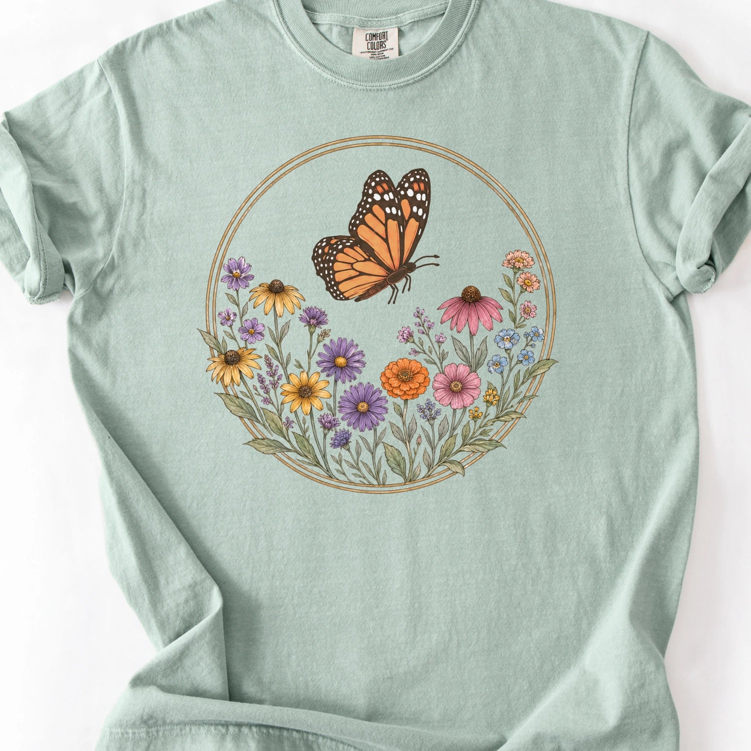 Botanical Butterfly T-Shirt