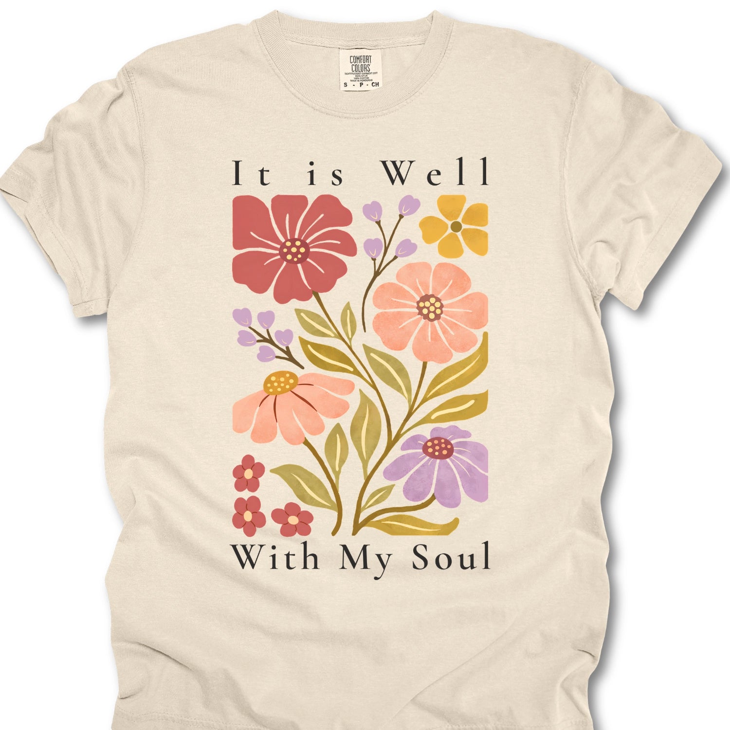 Inspirational Floral T-shirt
