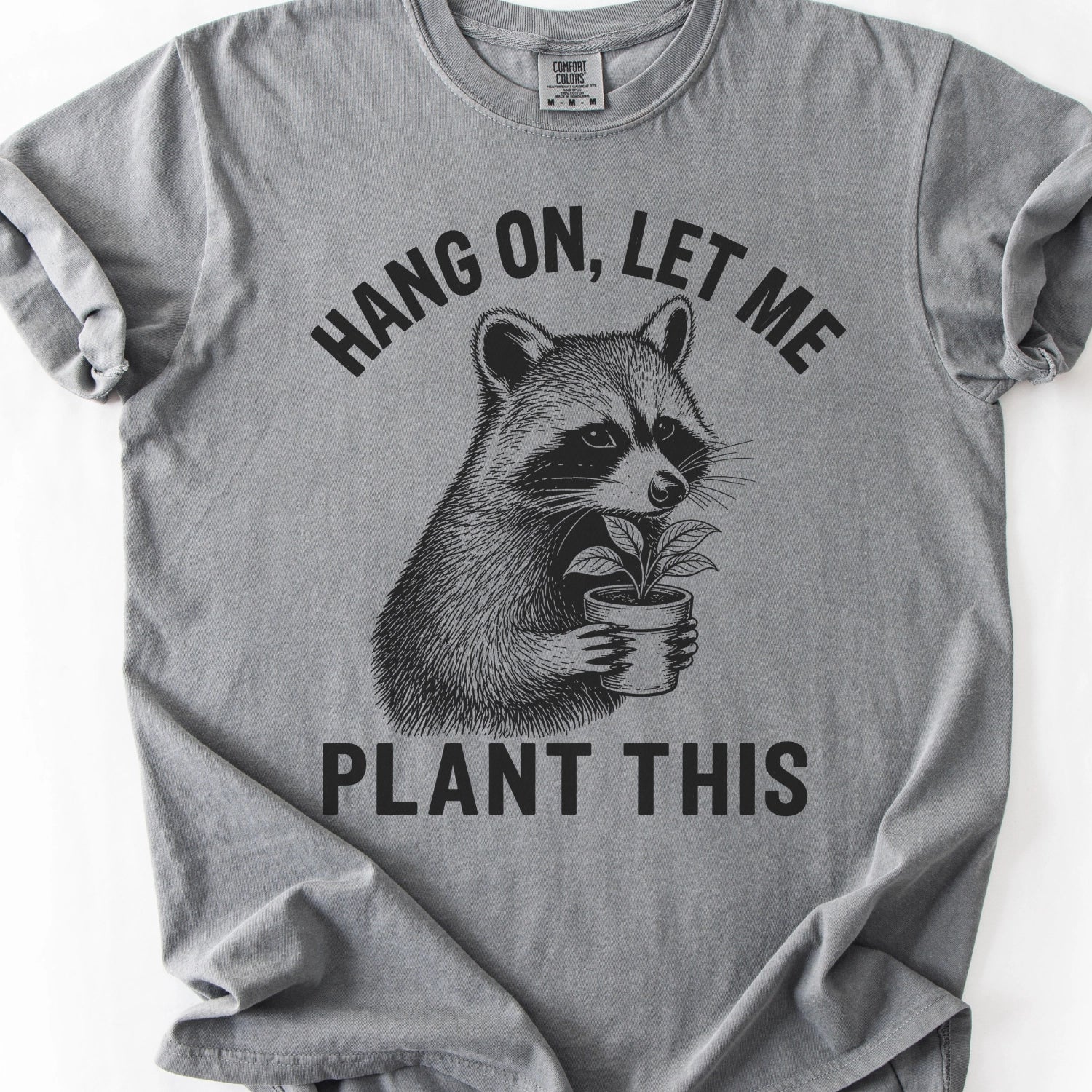 Racoon Gardening T-shirt