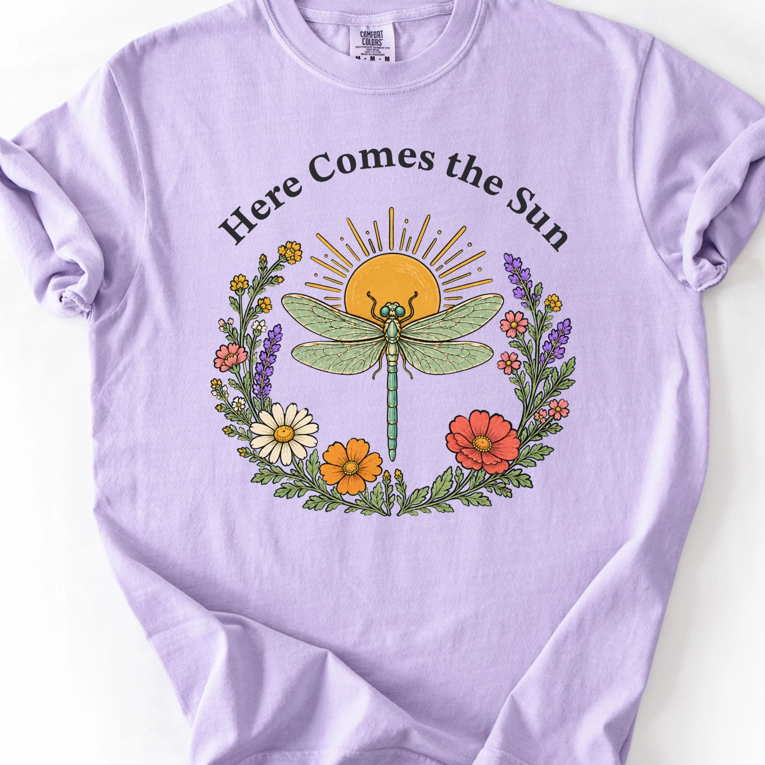 Here Comes The Sun Dragonfly T-Shirt