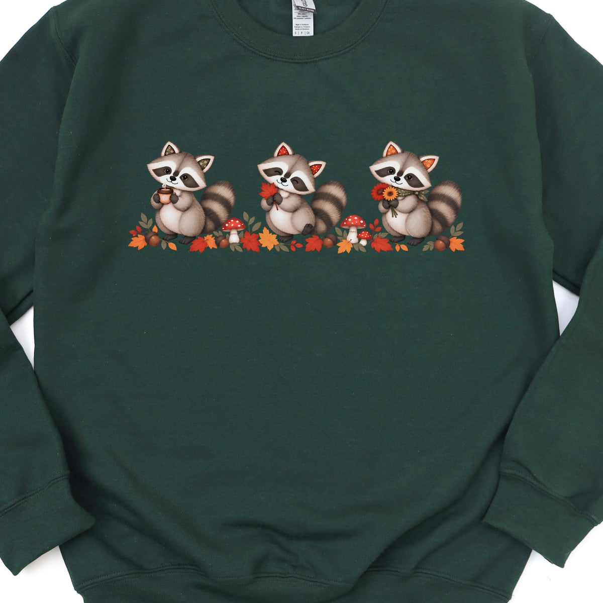 Three Little Raccoons Sweatshirt
