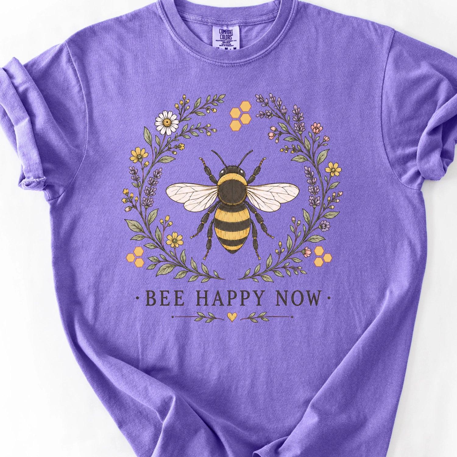 Bee Happy Now T-Shirt