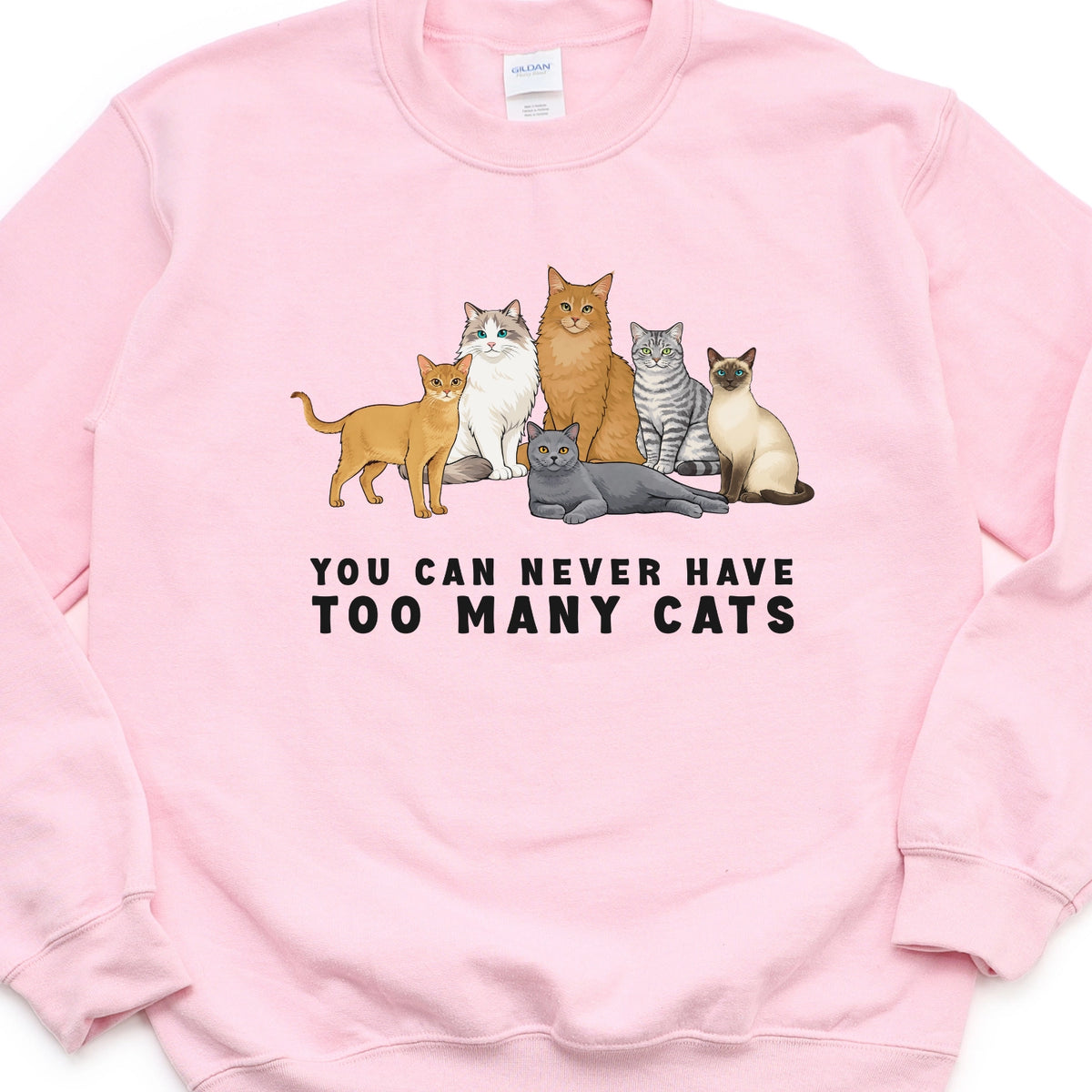 Too Many Cats Sweatshirt
