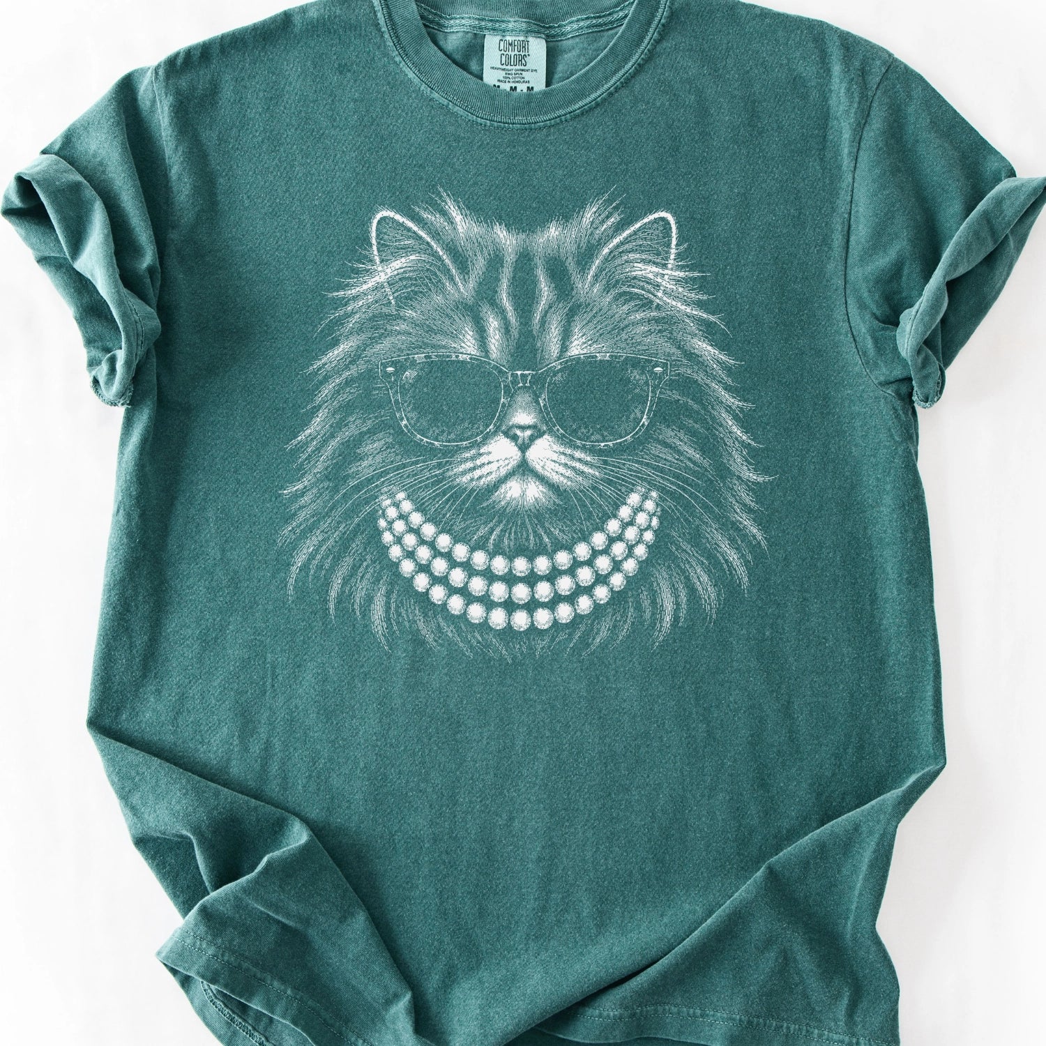 Vintage Glam Cat T-Shirt