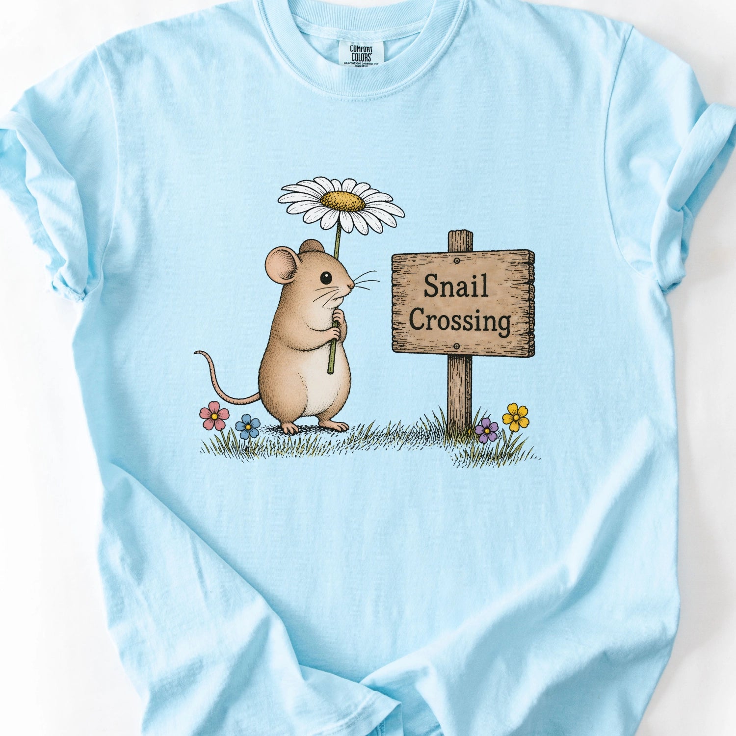 Snail Crossing T-shirt