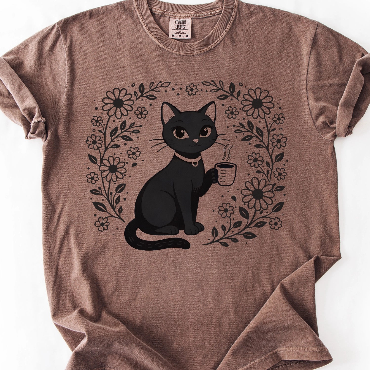 Black Cat Coffee T-shirt