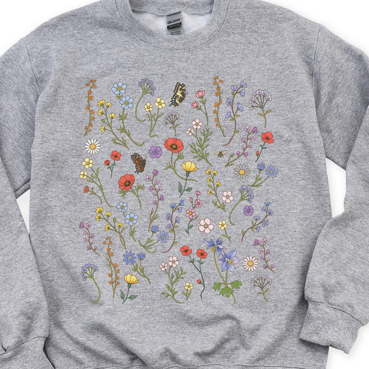 Vintage Floral Sweatshirt