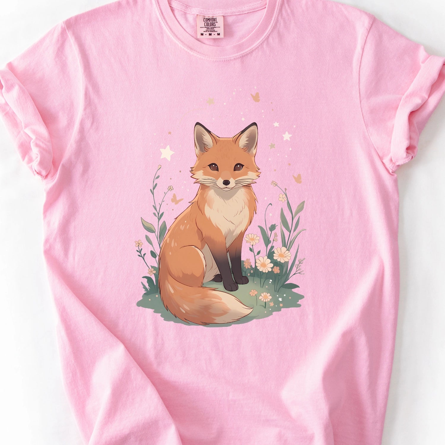 Floral Fox T-Shirt