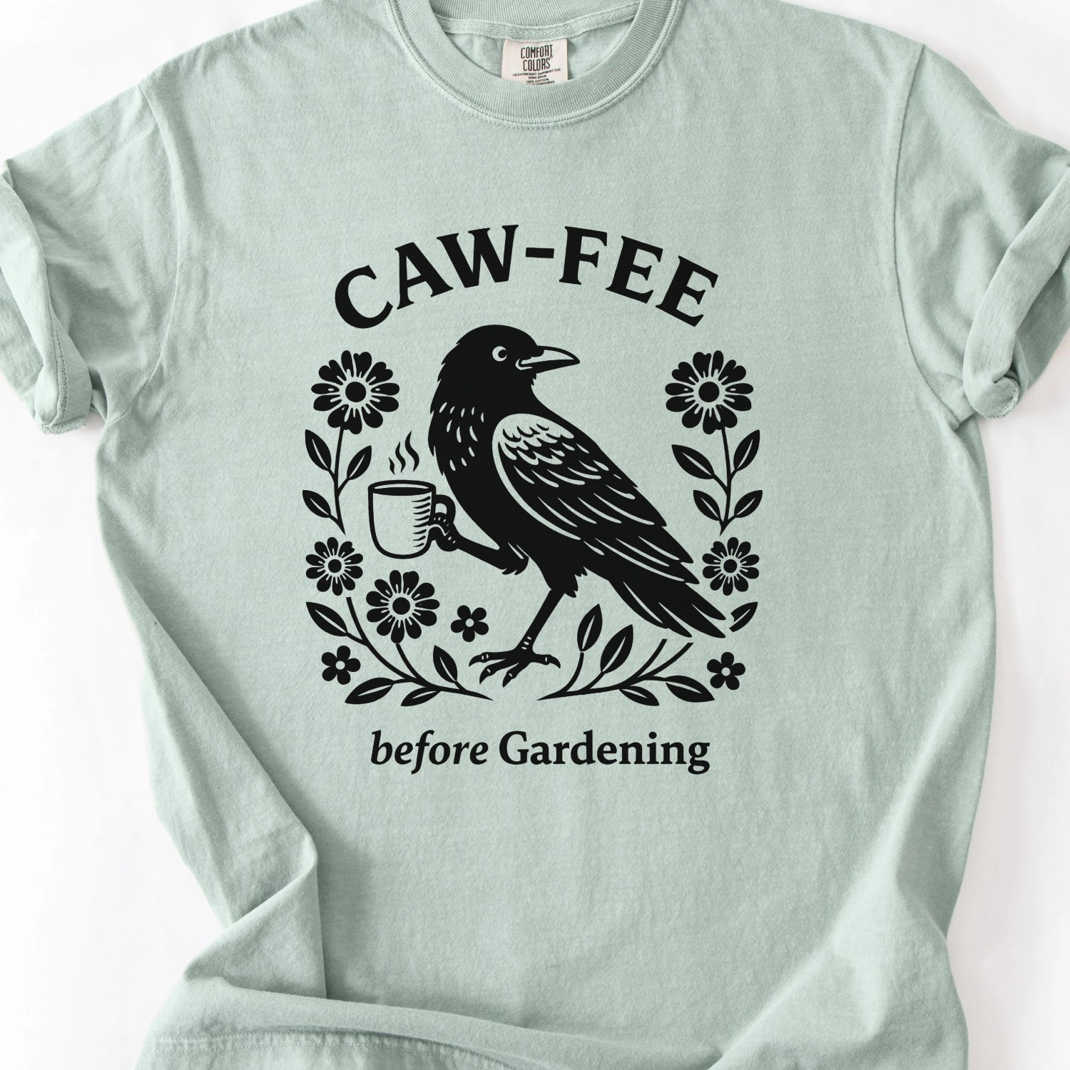 Caw-Fee Crow T-Shirt