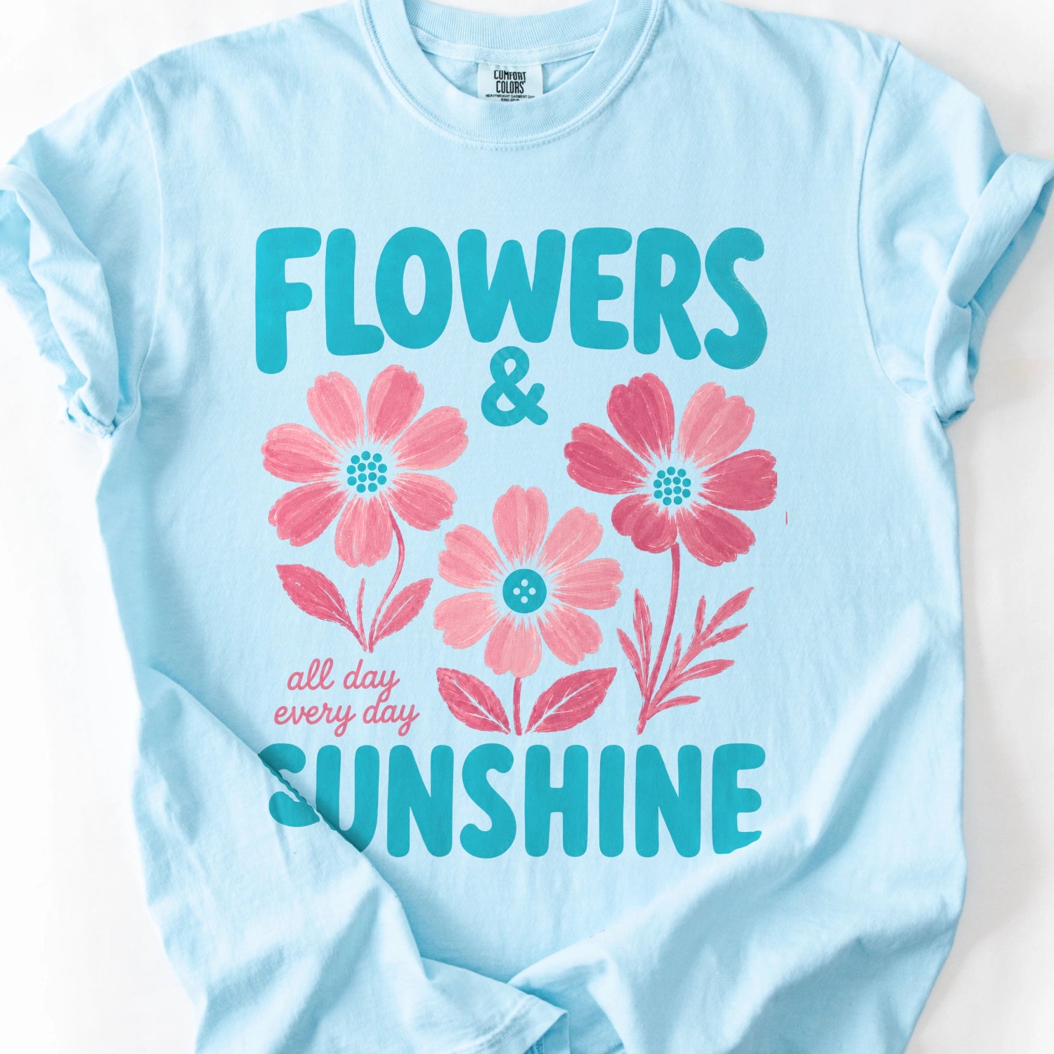 Flowers & Sunshine  T-Shirt