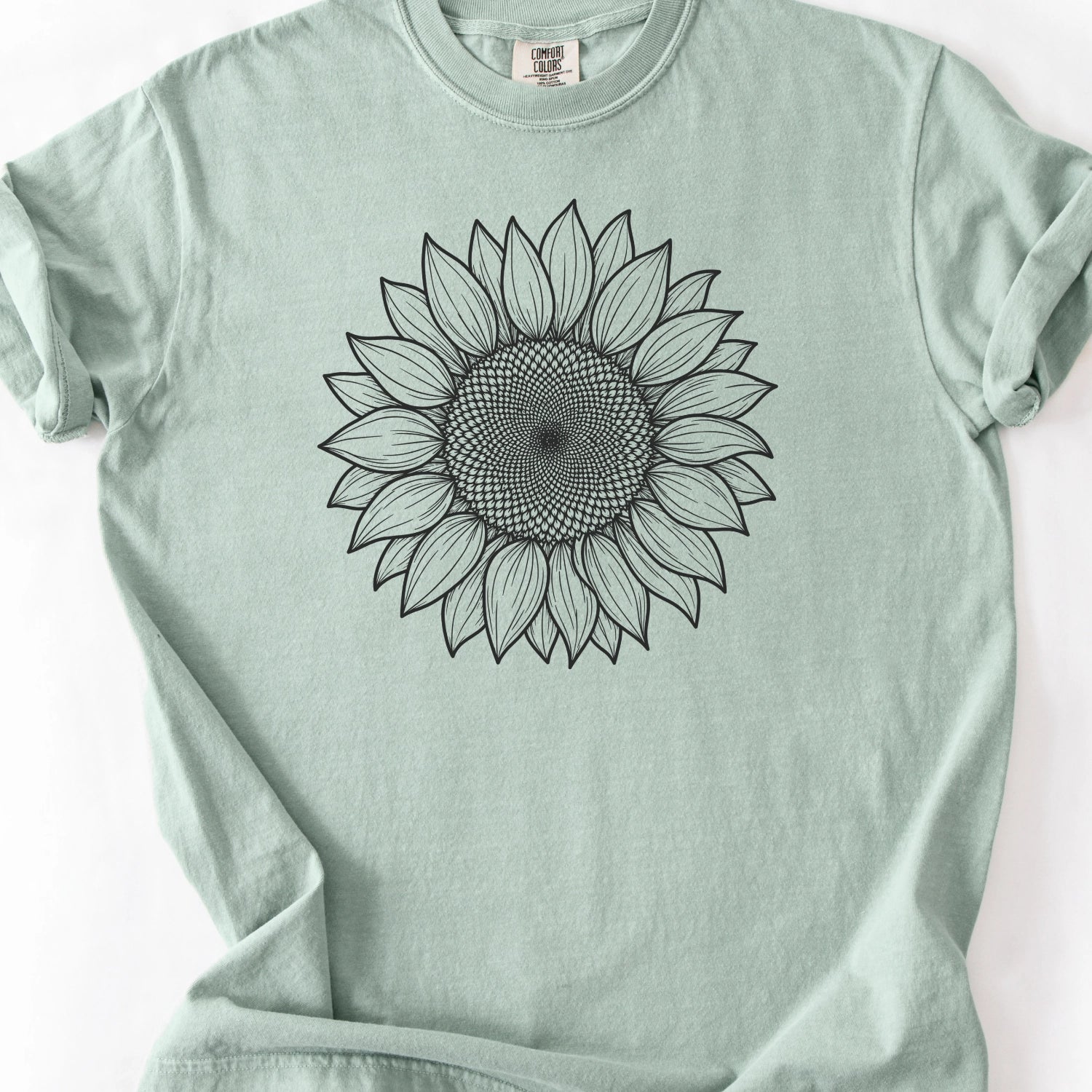 Stencil Sunflower T-shirt