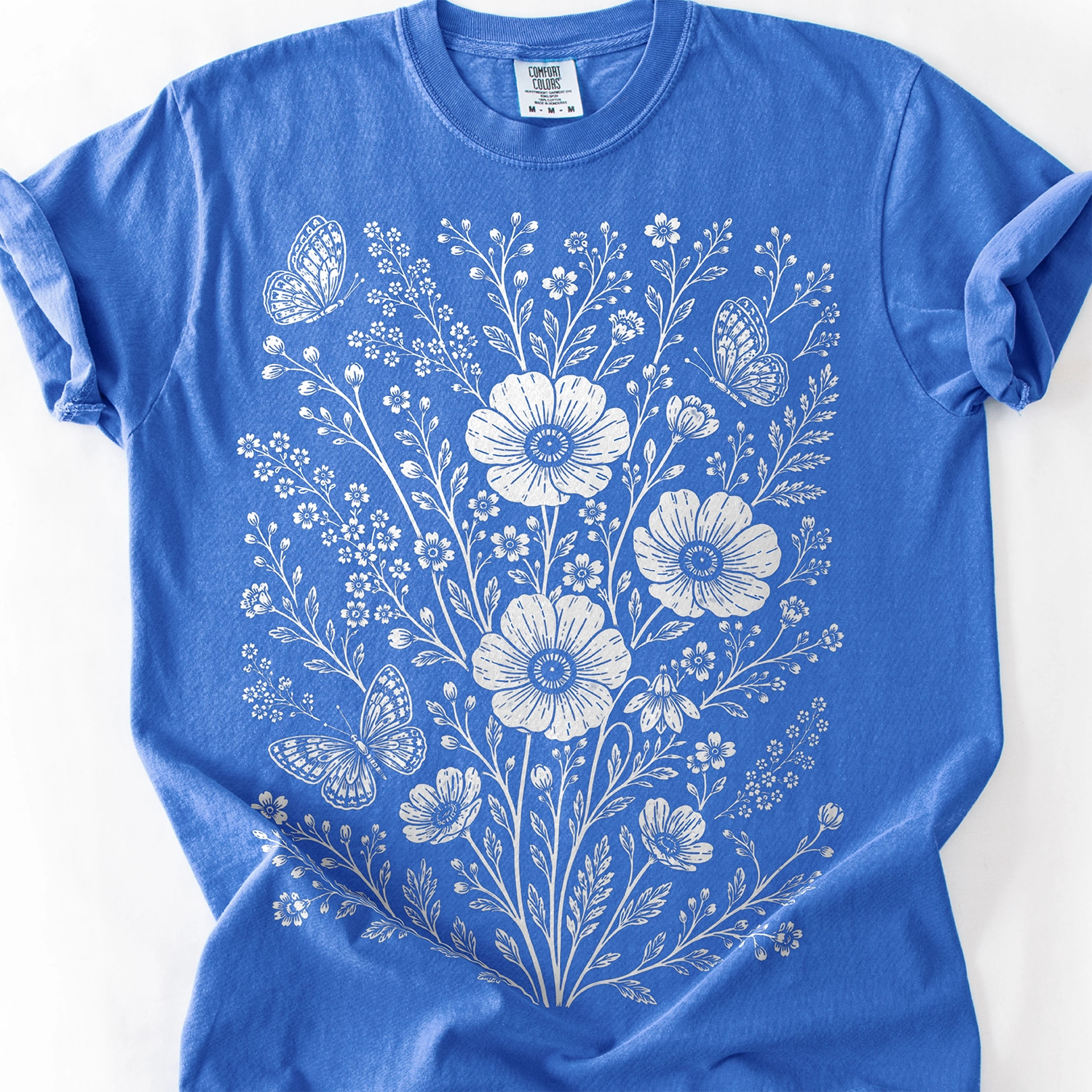 Flower Collage T-Shirt