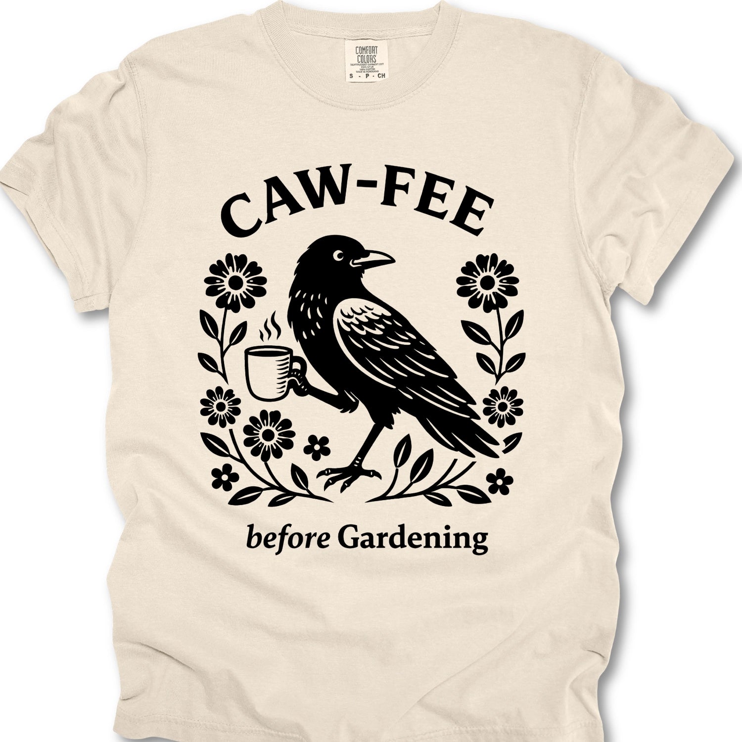 Caw-Fee Crow T-Shirt