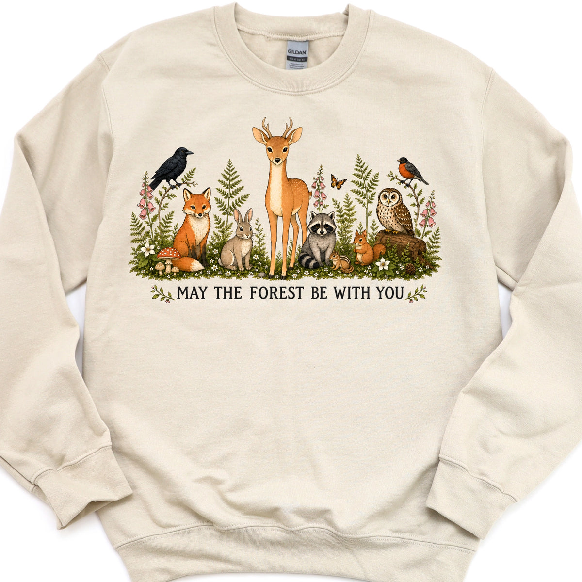May The Forest Be With You Sweatshirt