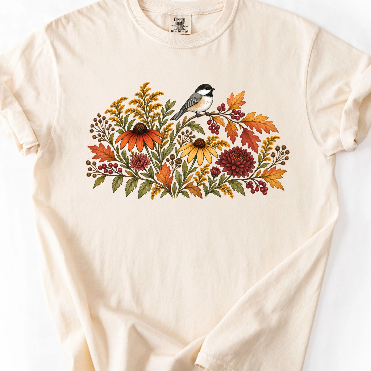 Autumn Chickadee T-Shirt