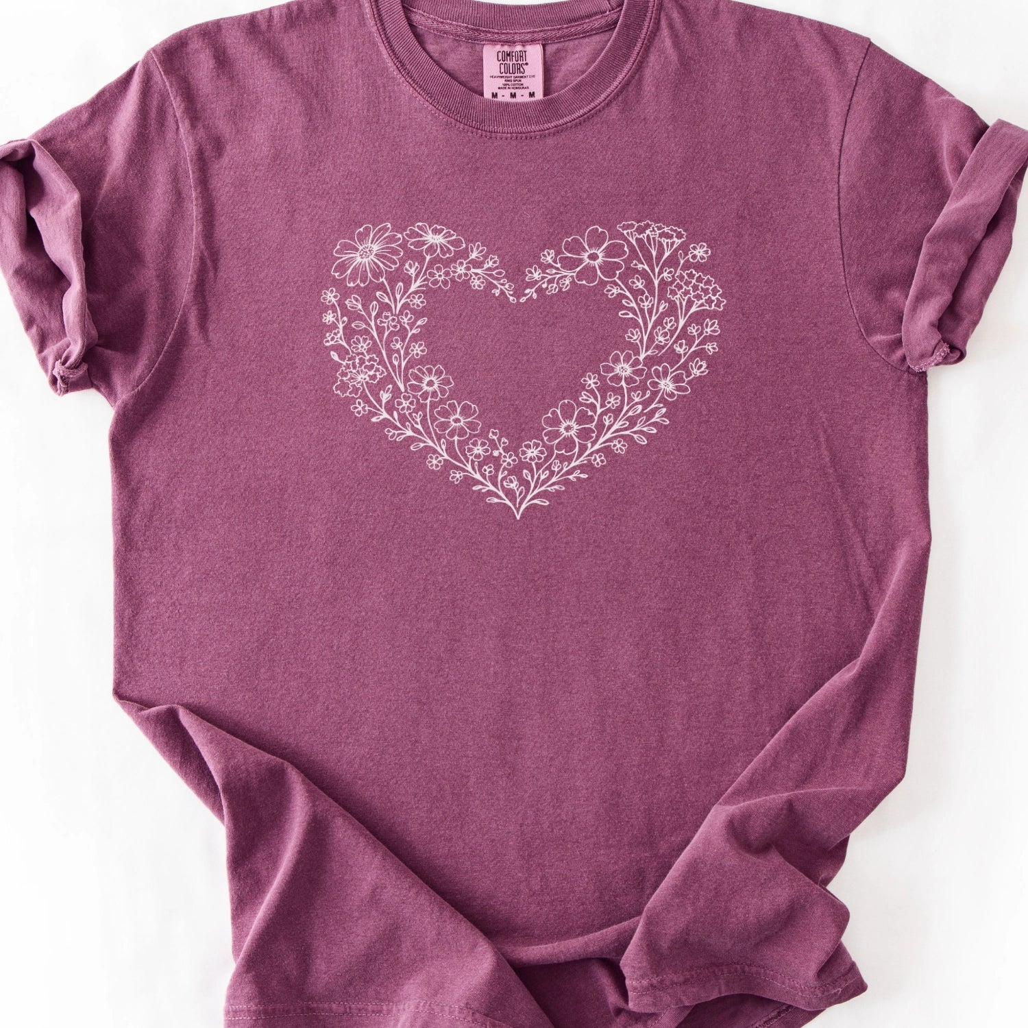 Floral Heart T-shirt