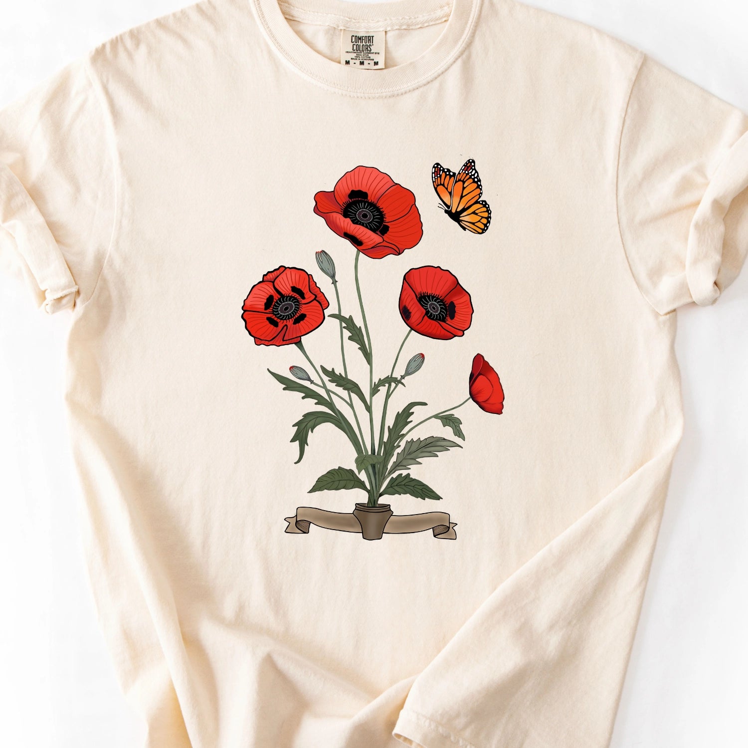 Poppy Flower T-Shirt