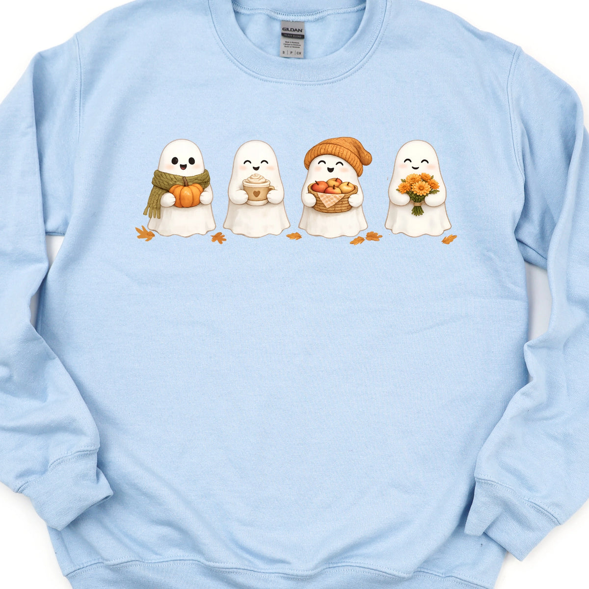 Four Cute Autumn Ghosts Sweatshirt