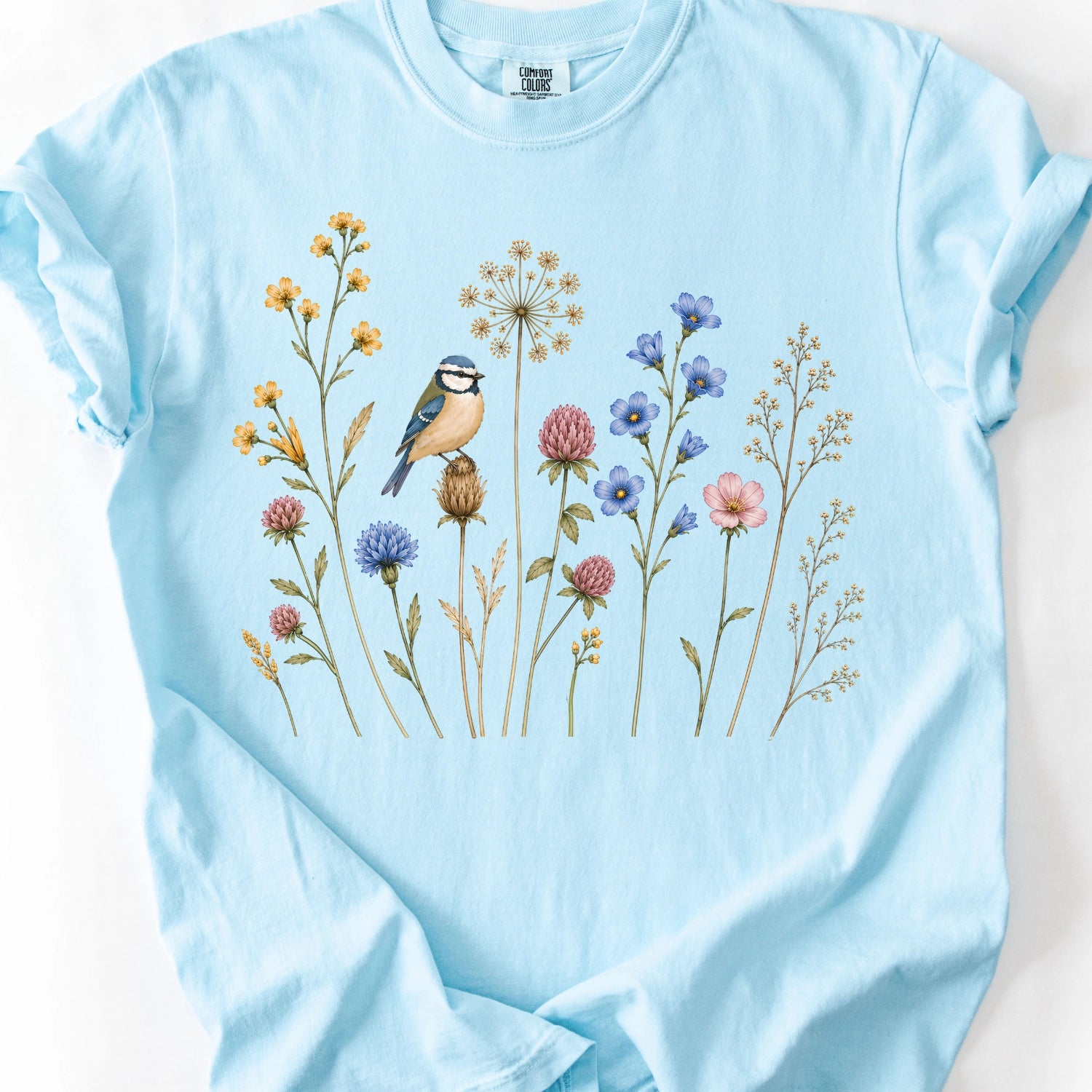 Wildflower Bird T-Shirt