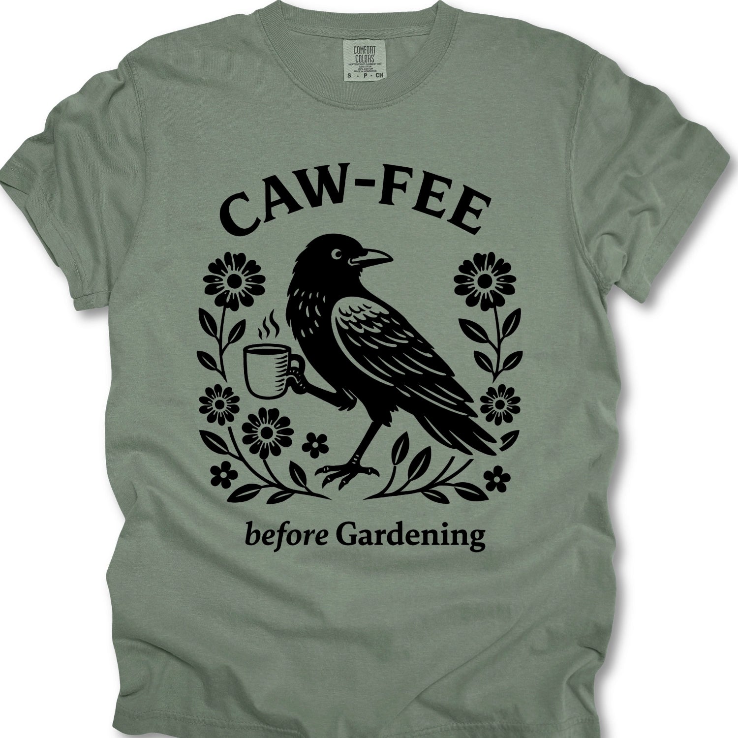 Caw-Fee Crow T-Shirt