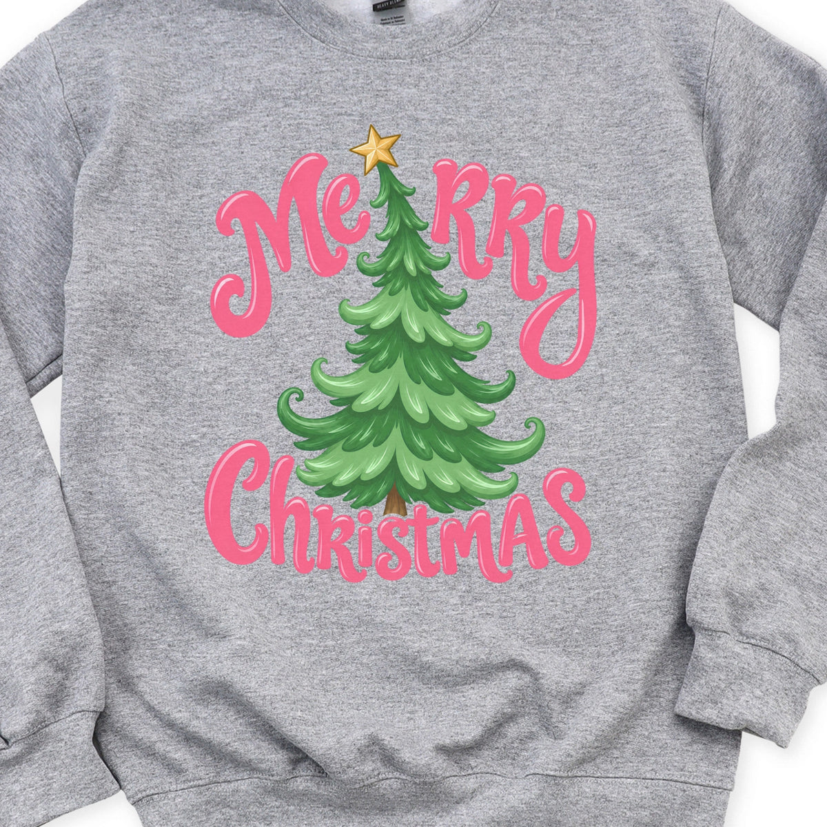 Merry Christmas Tree Sweatshirt