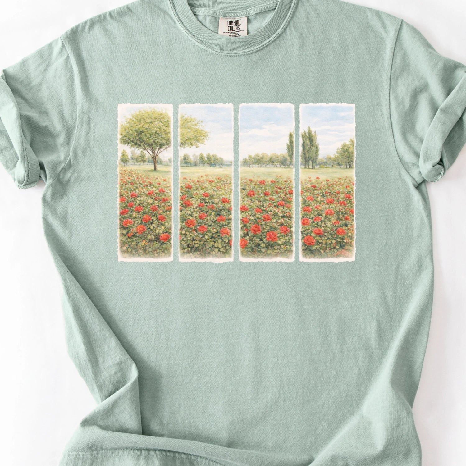 Floral Landscape T-Shirt