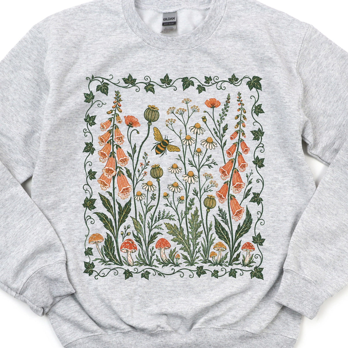 Botanic Block Print Sweatshirt