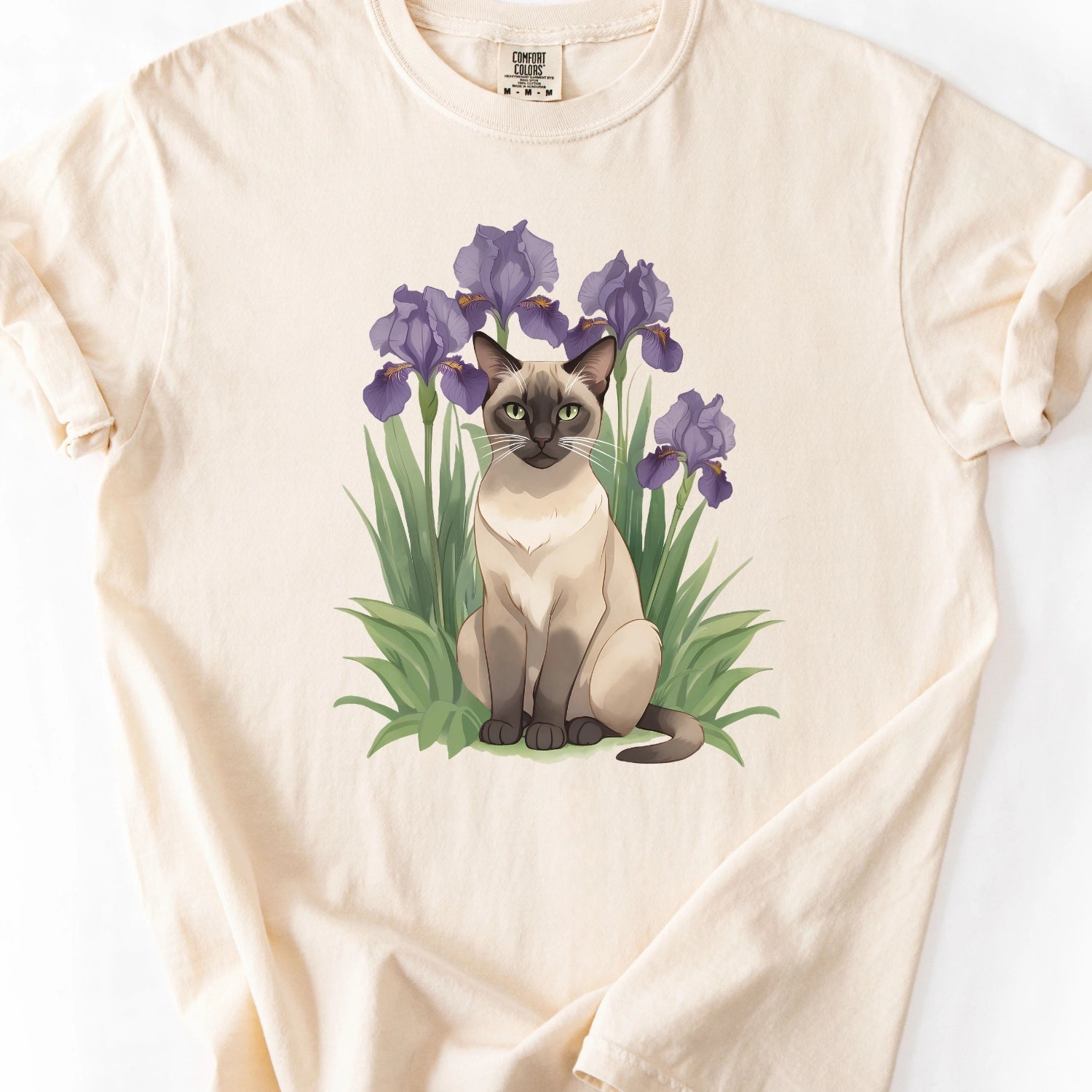Floral Cat T-Shirt