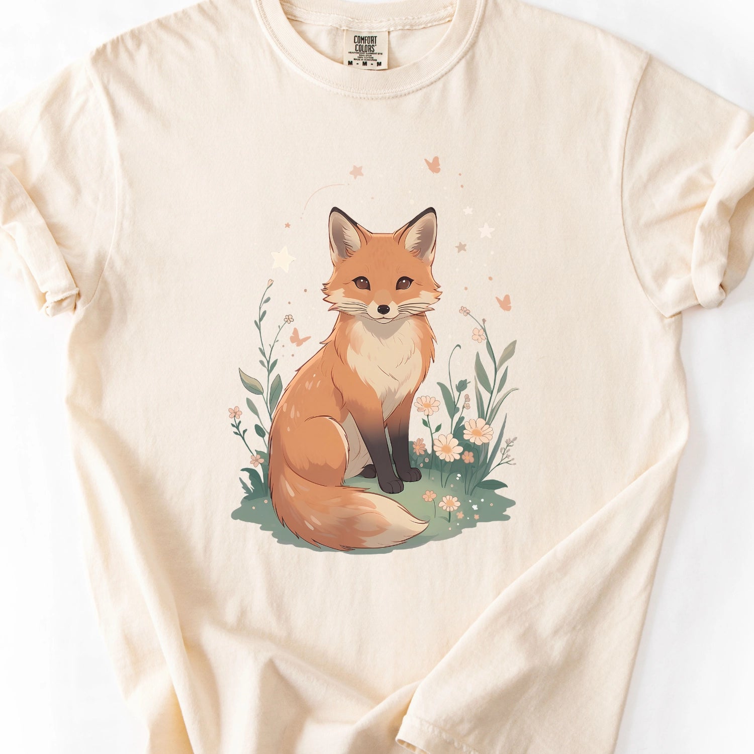 Floral Fox T-Shirt