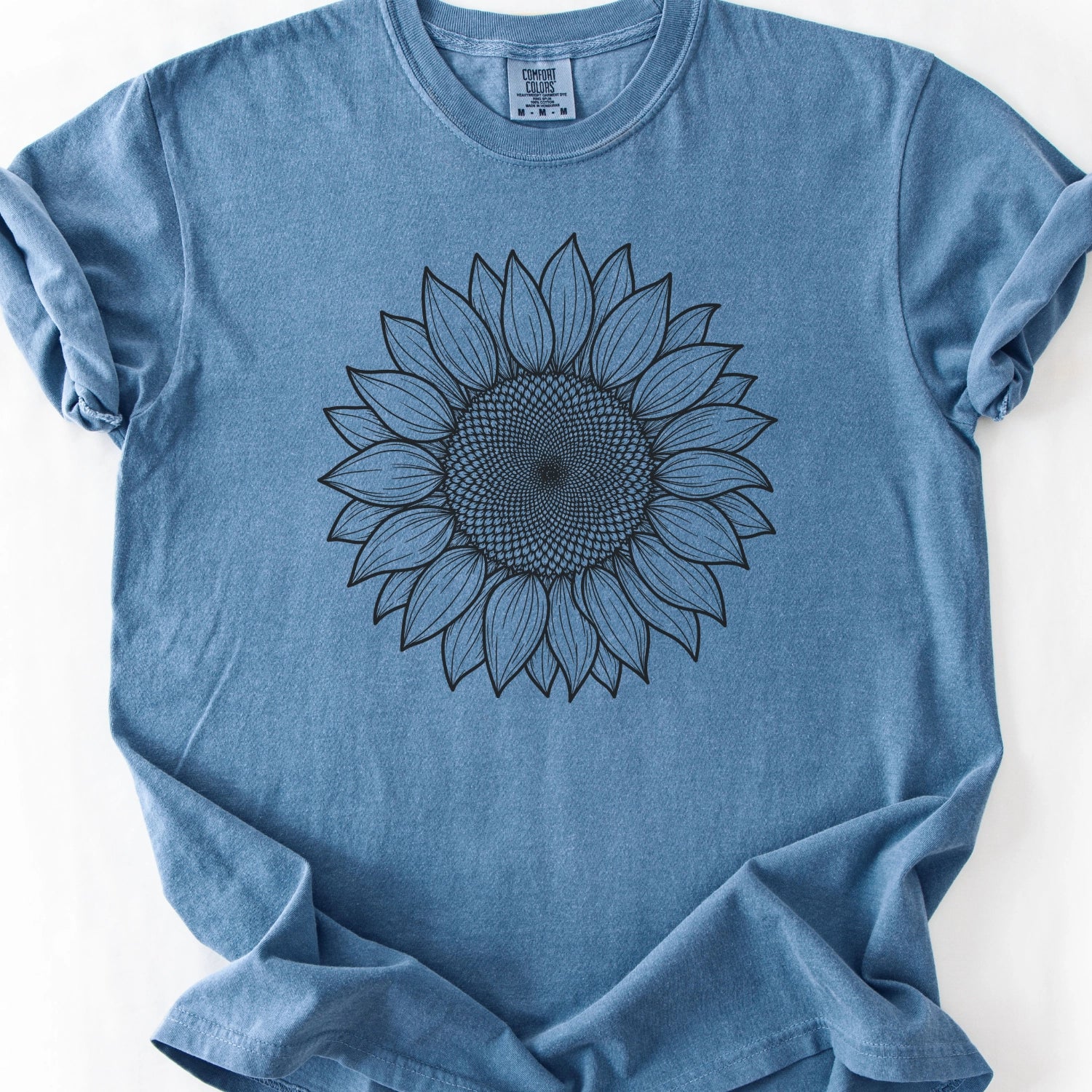 Stencil Sunflower T-shirt