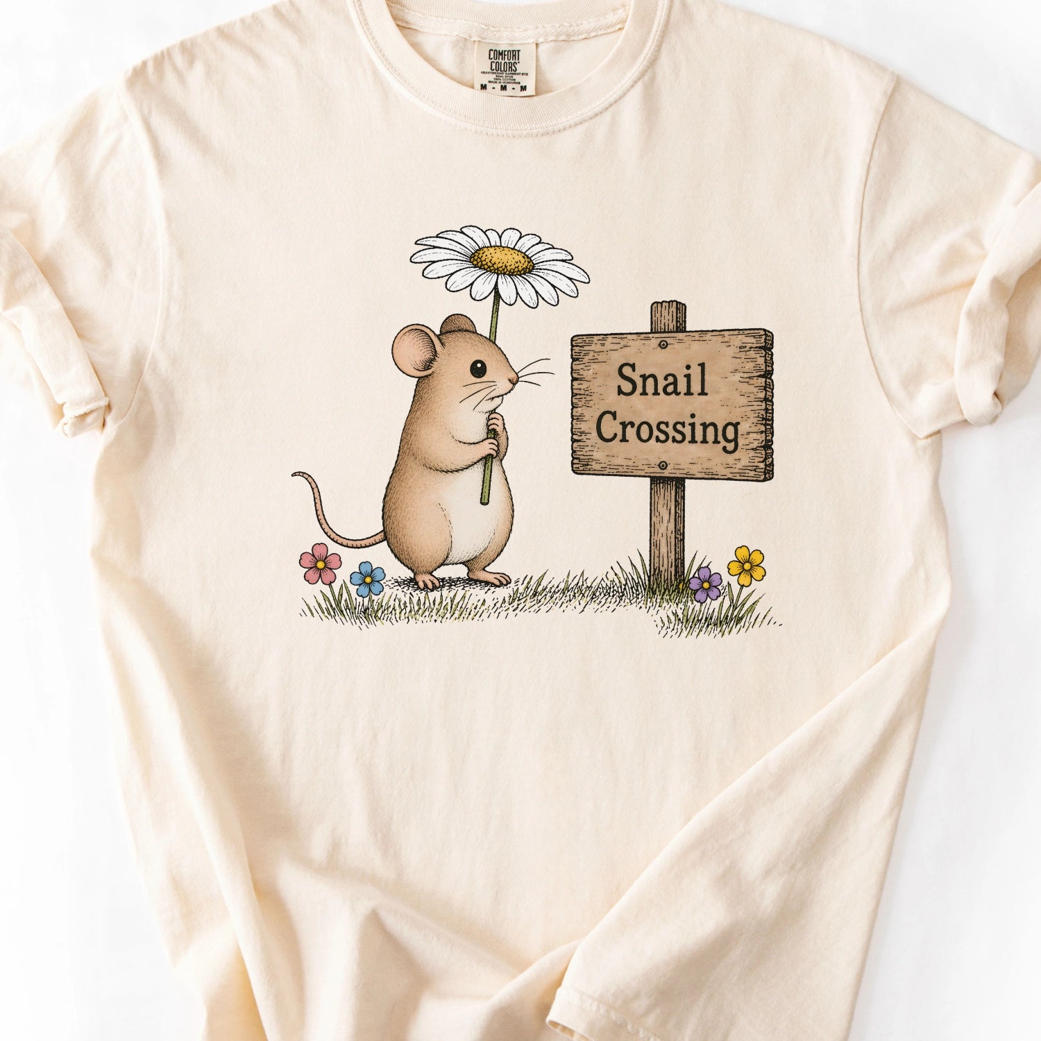 Snail Crossing T-shirt