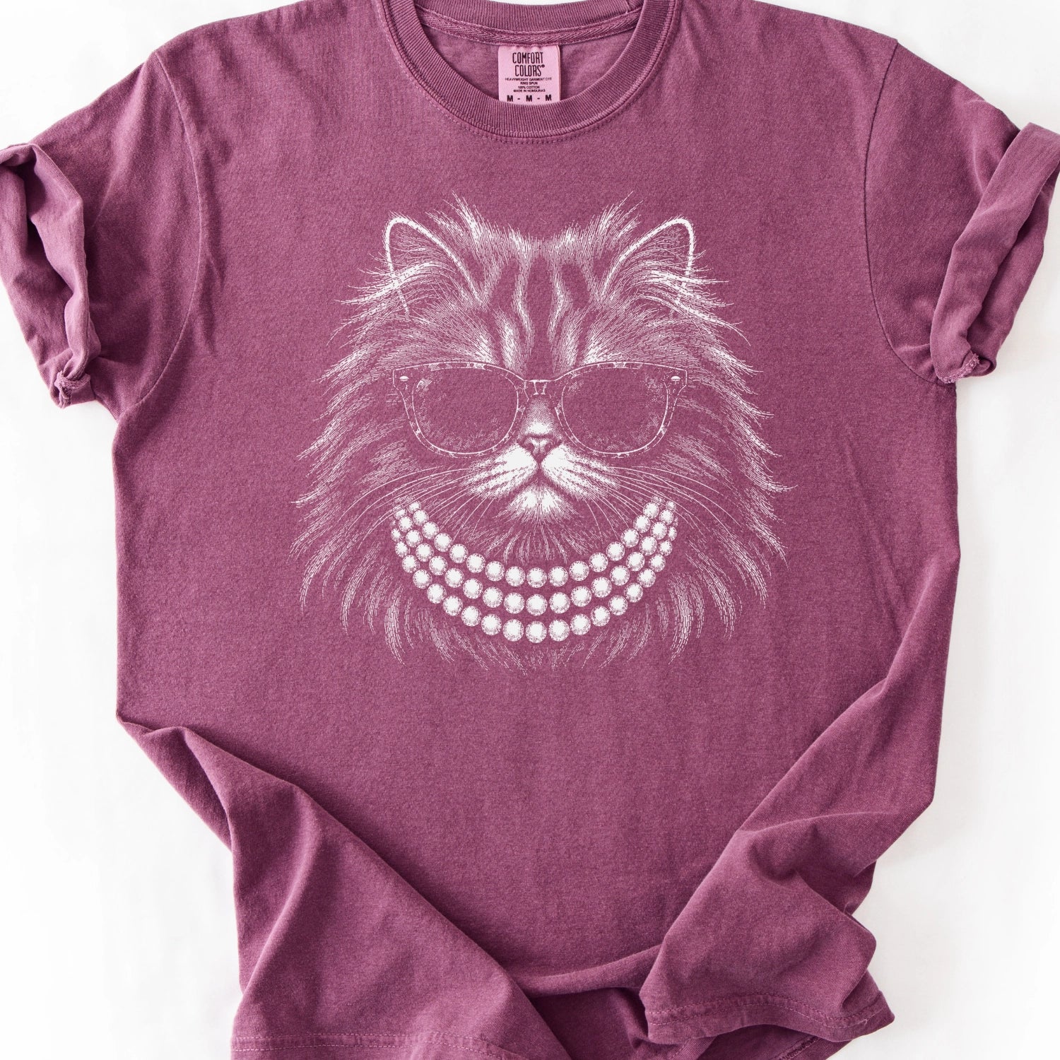 Vintage Glam Cat T-Shirt