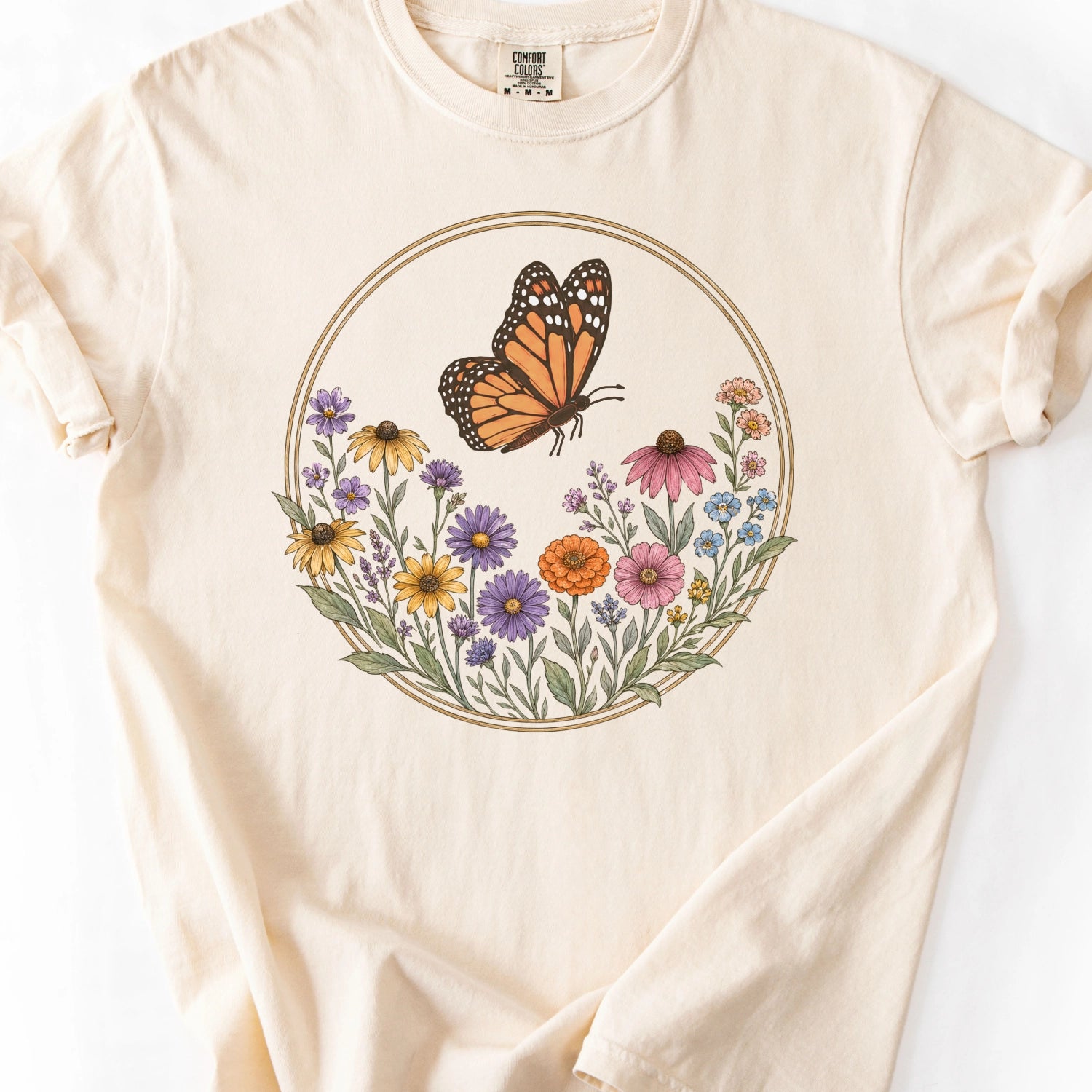 Botanical Butterfly T-Shirt