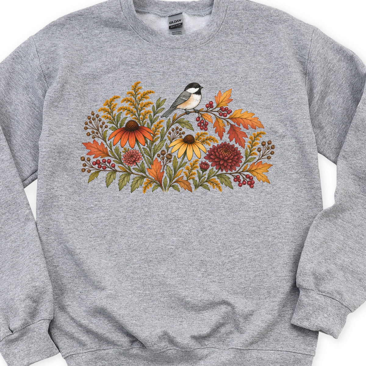 Autumn Chickadee Sweatshirt