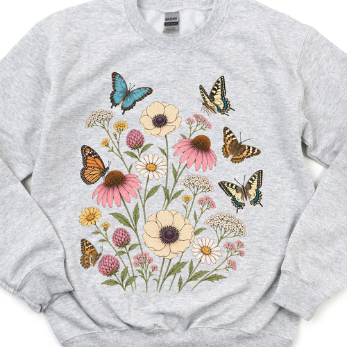 Butterfly Bouquet Sweatshirt