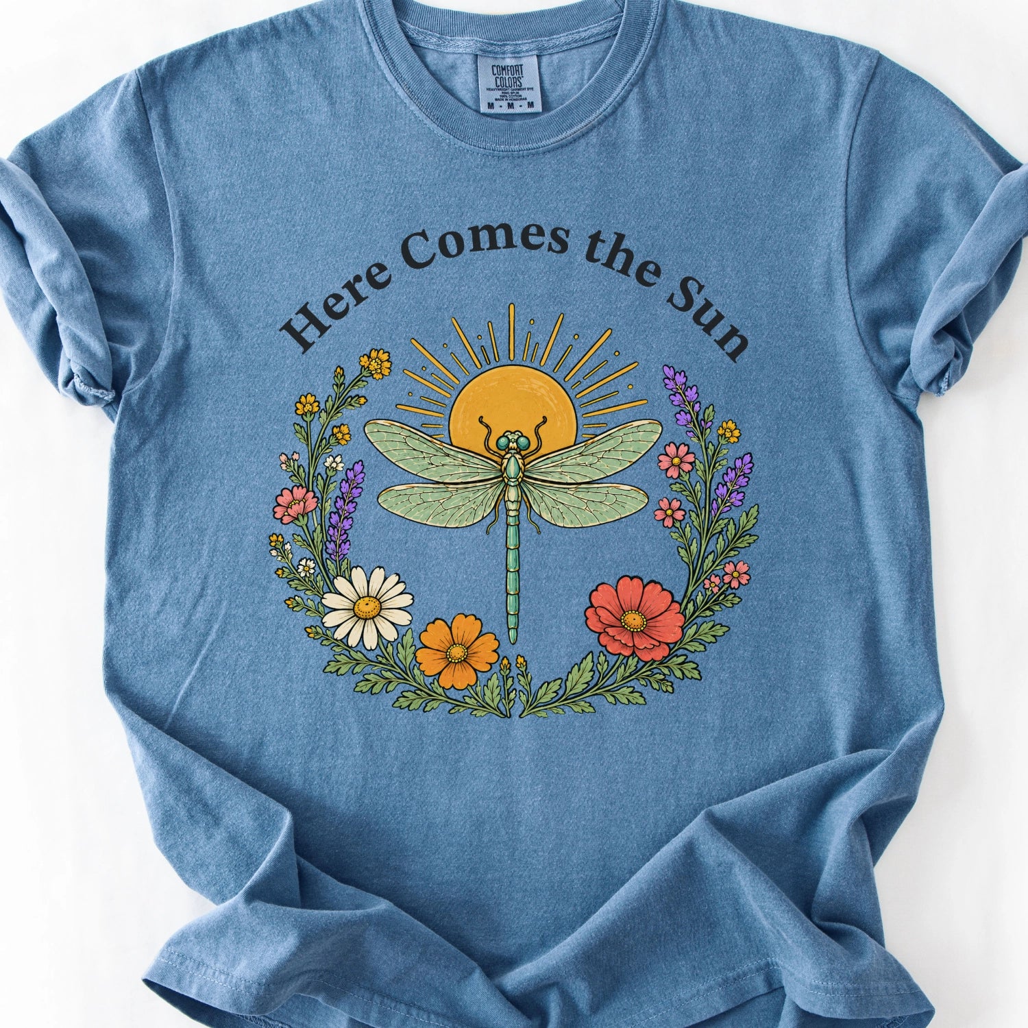 Here Comes The Sun Dragonfly T-Shirt