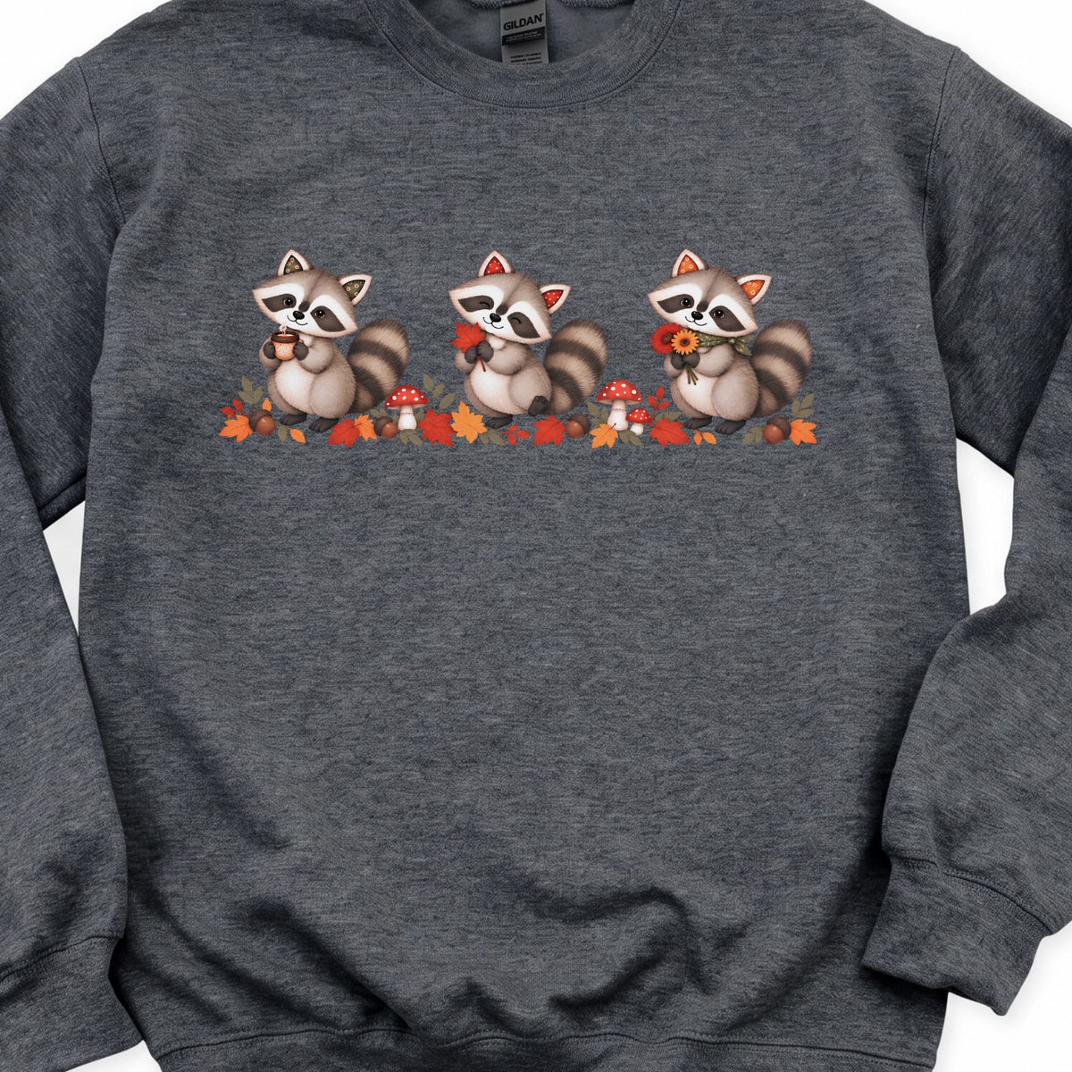 Three Little Raccoons Sweatshirt